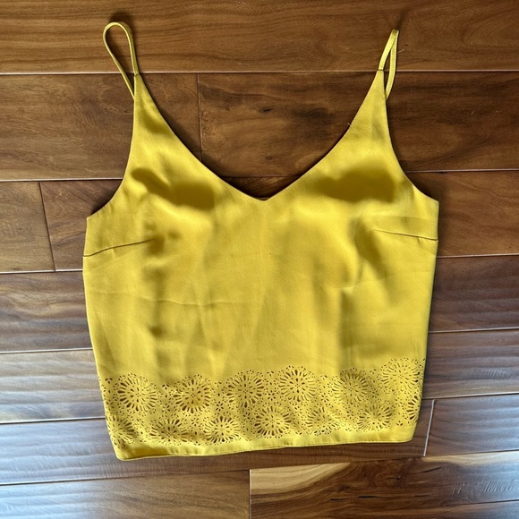 Banana Republic Golden Yellow Tank size Large - Picture 1 of 3